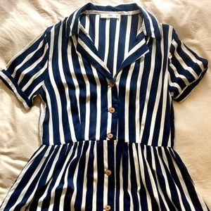 Mango striped dress
